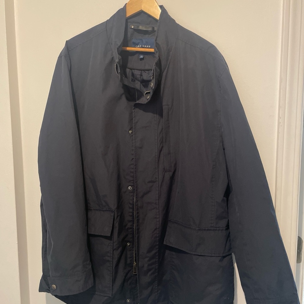 Cole Haan black down jacket XXL mens
